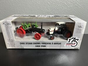 Case Steam Engine & Case 2594 Tractors 175 Years 1842-2017 1/64 Scale by Ertl