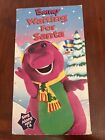 Barney Waiting For Santa VHS [Sing along] 1992 Lyons Group Video