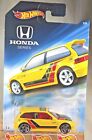 2018 Hot Wheels Walmart Exclusive Honda Series 2/8 '90 HONDA CIVIC EF Yellow Pr5