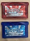 Game Boy Advance GBA - Pokemon Ruby & Sapphire - Japanese - US SELLER (no save)