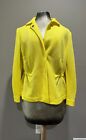 AKRIS Punto yellow Sport jacket blazer size 12