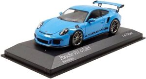 Minichamps 2014 Porsche 911 991 GT3 RS Blue 1:43*Brand New!*RARE!!