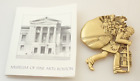 MFA Metropolitan Museum Fine Arts Signed Santa Claus Toys Bag 24K GP Brooch Pin