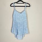 AE American Eagle Tie Back Babydoll Shirt Women's Size Large