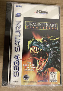 Dragonheart: Fire & Steel (Sega Saturn 1996) brand-new, factory sealed, unopened