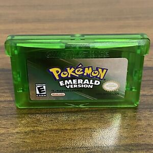 Pokemon Emerald Version GBA Game Cartridge | USA English | Game Boy Advance