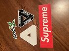Supreme Box Logo / Palace / Stock X Sticker Lot - Lot #01