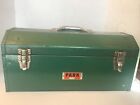 Vintage Park Mfg. Co. (USA) Green Toolbox Model 20H w/Removable Tray