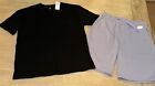 Gap Kids Retail Boy Med 8 Black Front Pocket T Shirt & GapFit Shorts NWT/EUC
