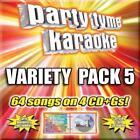 Party Tyme Karaoke: Variety Pack Vol. 5 4-Disc Set w/ Artwork MUSIC AUDIO CD+G