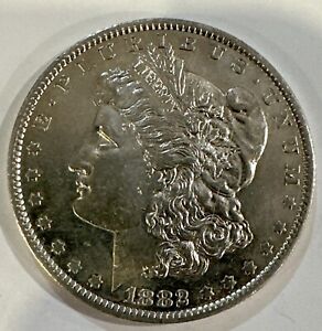 New Listing1882-O $1 Morgan Silver Dollar, BU, Coin 13