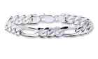 5.5MM Solid 925 Sterling Silver Figaro Bracelet Chain For Men & Women
