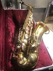 Vtg King Cleveland 613 Alto Saxophone #215896. Hard Case Complete Used Condition