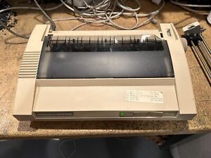 Commodore MPS1200 Vintage Dot Matrix Printer MPS-1200 POWERS ON PLEASE READ