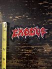 Exodus (Embroidered Iron on patch) Punk/Rock/Metal/Art/Music