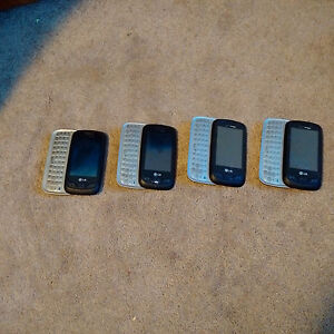 Lot of 4 LG Cosmos Touch