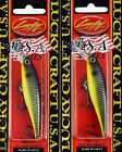 New Listing(LOT OF 2) LUCKY CRAFT POINTER 78SP 3/8OZ PT78SP-316 T-REX H2223