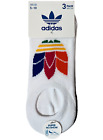 Adidas Super No-Show Socks Liners Rainbow Logo White Grey Black Women Shoe 5-10