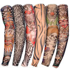 6 Pcs Unisex Mens Women Nylon Temporary Fake Full Arm Tattoo Sleeves  Stockings