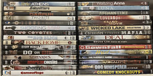Wholesale Lot of 30 New DVD Horror Comedy Kid Action Family Children Big NAMES