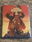 Texas Chainsaw Massacre 2 (Blu-ray, 1986 Tobe Hooper Film) RARE OOP EDITION! NEW