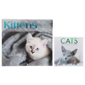 2024 2 Pack Calendars Kittens-Wall 12