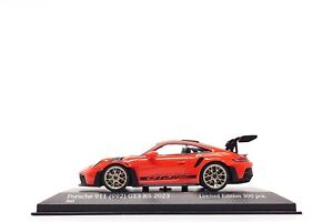 Minichamps 1:43 Porsche 911 GT3 RS (992) in Lava Orange