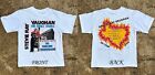 2 sides 1986 Stevie Ray Vaughan on Tour Shirt Classic White Unisex S-3XL For Fan