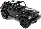 2018 Jeep Wrangler Rubicon Convertible Black Diecast Model Toy Car 1:34 Scale 5