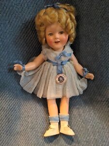 Vintage Compo Shirley Temple Doll 15