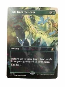 MTG RVR: Life From The Loam (Sorcery) Extended Art Rare 0434