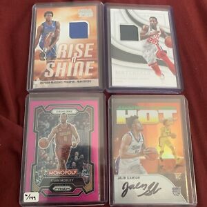 8 NBA Card Lot (autos/patches/numbered)