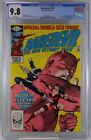 Daredevil #181 cgc 9.8 Marvel 1982, Death of Elektra, White Pages