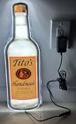 Tito’s Handmade Vodka LED Bottle Sign Brand New
