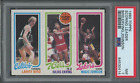 Larry Bird & Magic Johnson 1980 Topps Rookie ** PSA 7 ** Iconic Card / Centered!