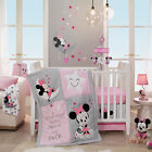 New ListingDisney Baby Minnie Mouse Pink 4-Piece Nursery Crib Bedding Set by Lambs & Ivy