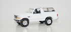1993 FORD BRONCO XLT '93 WHITE DIECAST MODEL LIMITED EDITION 1/64 GREENLIGHT