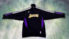Vintage Adidas NBA Los Angeles Lakers Full Zip Track Jacket Size Youth L.