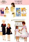 Vintage Style Barbie & Skipper Matching Clothes Pattern Reproduction, Vogue 9964