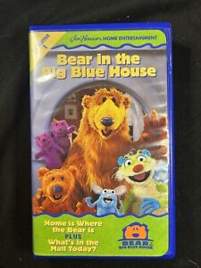 New ListingBear in the Big Blue House Vol. 1 VHS Tape Clamshell Home is Where the Bear Is