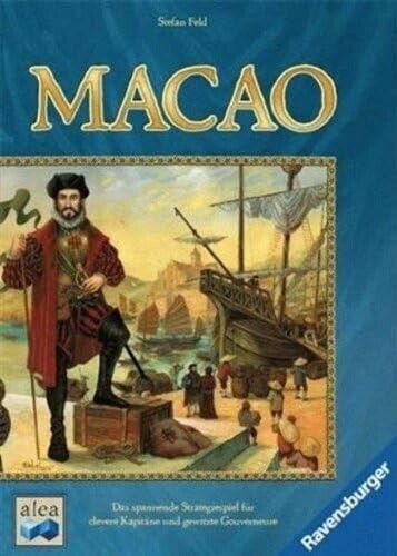 Macao - Board Game - Excellent with EXTRAS