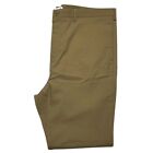 BauBax Wool Blend Tan Athelitic Fit Commuter Chino Trousers 42x30