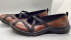 Privo by Clarks Women's Walking Shoes Size 8 1/2M Brown Leather With Black