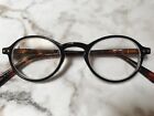 CLOSEOUT! OLIVER ROUND Black and Tortoise Reading Glasses +1.50