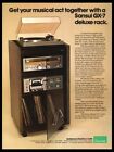 1980 Sansui GX-7 Stereo Rack Print ad -VTG Man Cave music room décor