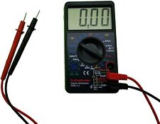 Large Screen Digital Multimeter 7 Test Functions AC DC Voltage Resistance Meter