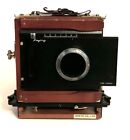 Wista 4x5 Camera with both Nikon+ Schneider Lenses and Canon lens adapter, more.
