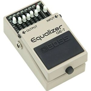 BOSS Equalizer GE-7 Guitar Effects 7 band Tone making howling Measures