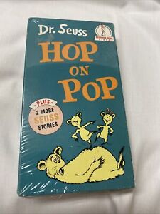 Dr. Seuss, Hop On Pop, 1972 (VHS, 1989) First Release Theodor Seuss Geisel (New)