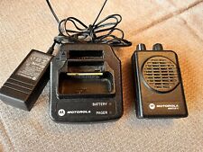 Motorola Minitor V UHF Pager And Charger